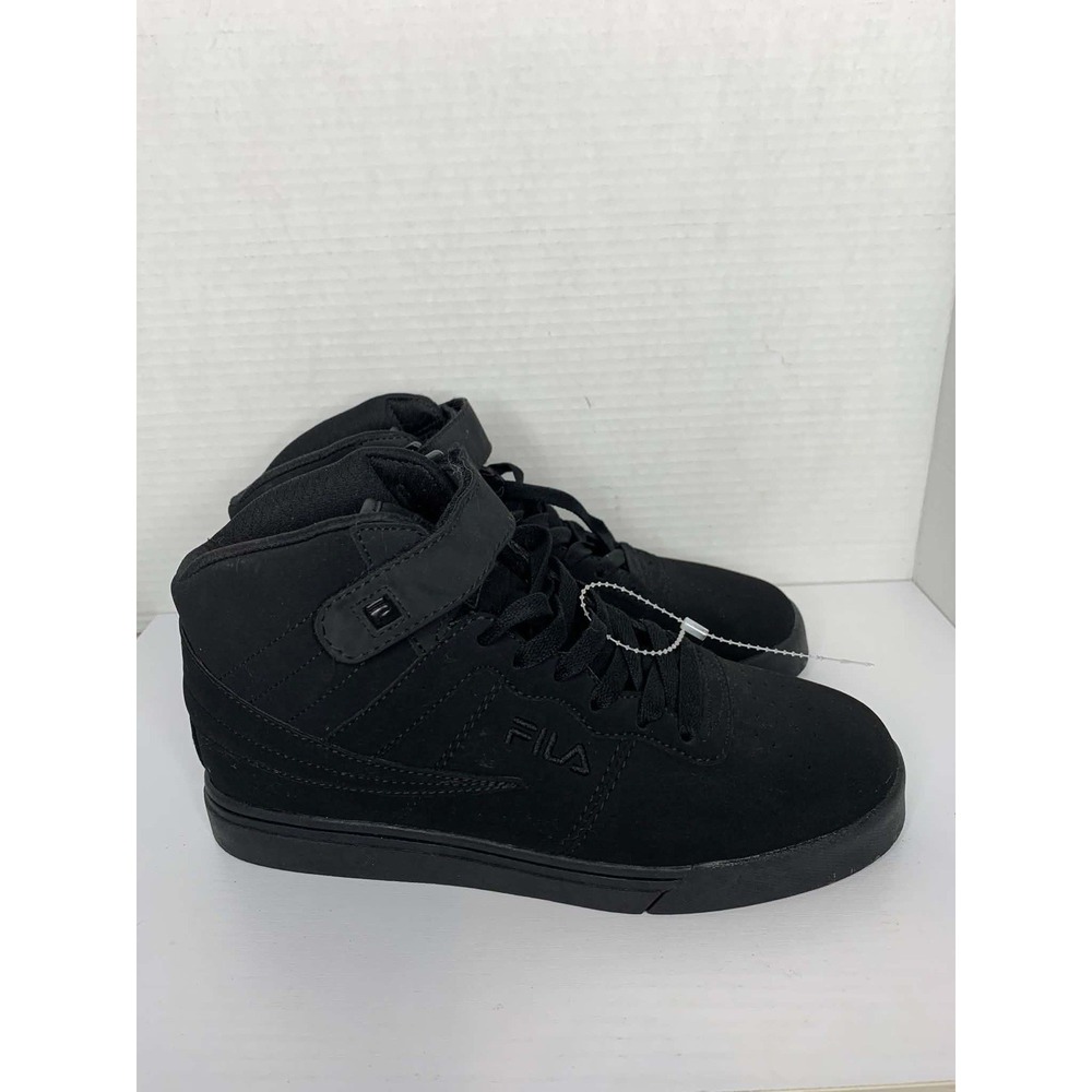 Fila Vulc 13 Mid Plus Black Suede High Top Sneakers